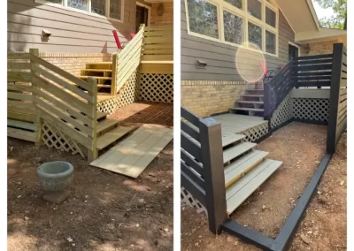 Deck Railing and Ramp Renovation Service